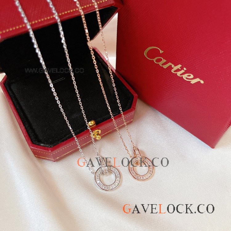 2021 New! Cartier Love Necklace S925 with Diamonds